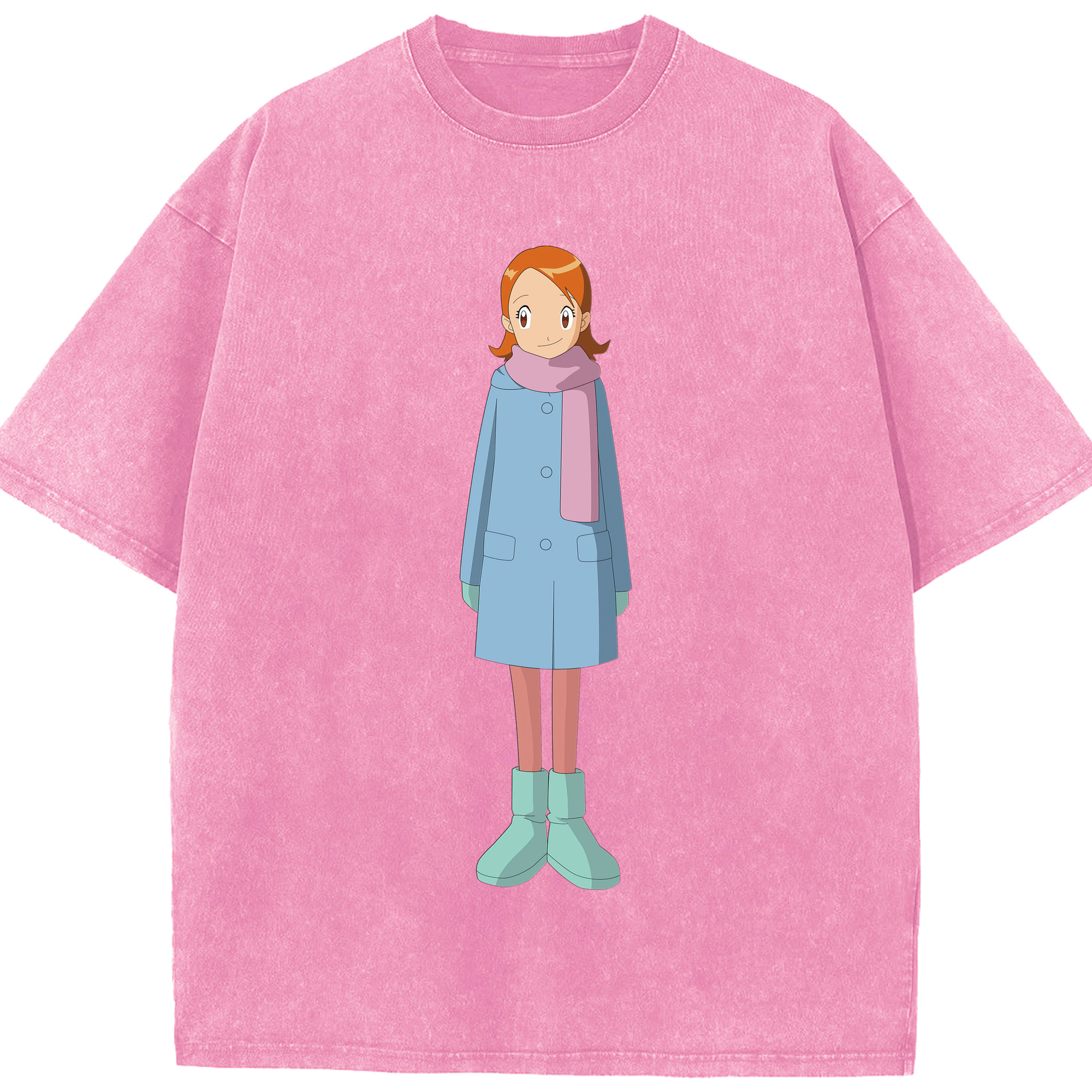 （画像用） Digimon デジタルモンスター/デジモン 綿100% ヴィンテージ風 半袖Tシャツ（フロントプリント）